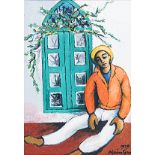 Johannes Petrus Meintjes (South African 1923-1980) FIGURE BY WINDOW signed and dated 1978 oil on