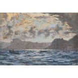 Robert Gwelo Goodman (South African 1871-1939) SEASCAPE, FALSE BAY signed with the artist's initials