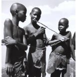 CONSTANCE STUART LARRABEE, (BRITISH/SOUTH AFRICAN, 1914-2000): 'NDEBELE GIRLS, 1940s', PRINTED 1988,