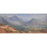 Bertram Walter Dumbleton (South African 1896-1966) FRANSCHHOEK signed and dated Oct 10 1941