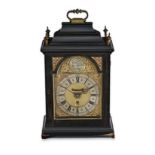 AN ENGLISH EBONISED AND BRASS-MOUNTED BRACKET CLOCK, CIRCA 1815 BUYERS ARE ADVISED THAT A SERVICE IS