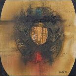 Laurence Vincent (Larry) Scully (South African 1922-2002) ABSTRACT CIRCLE signed and dated 73 oil on