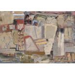 Maria Manton (French 1915 --2003) CNOSSOS (sic.) signed; inscribed with the title and dated 88 on