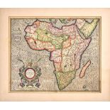 MERCATOR, G. M., 'AFRICA EX MAGNA ORBIS TERRE DESCRIPTIONE GERARDI MERCATORIS DESUMPTA STUDIO &