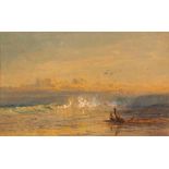 John Mogford (British 1821-1885) SEASCAPE signed watercolour on paper 21,5 by 35,5cm The proceeds