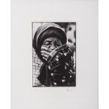 Alf Kumalo (South African 1930-2012) OUMA archival print, signed, dated 08 and numbered 1/15 in