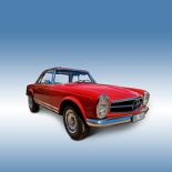 A 1969 MERCEDES BENZ 280SL PAGODA 5-speed ZF gearbox, manual, 2778cc engine, 4-wheel independent