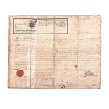 By Authority LAND GRANT SIGNED BY GOVERNORS RYK TULBAGH AND SWELLENGREBEL Cape Town: Colonial