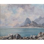 Otto Klar (South African 1908-1994) SEASCAPE signed oil on board 27 by 32,5cm