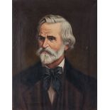 Gino Fasciotti (South African 1883-1961) PORTRAIT OF GIUSEPPE VERDI signed oil on canvas 56 by 43,