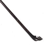 GSM Dark Wood Riding Crop made by a Boer Prisoner of War Ceylon: 1902 The top end terminates in a