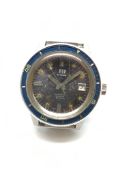 POP automatic gents st/st blue dial/bezel