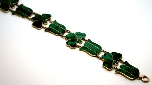 Malachite bracelet