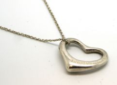 Tiffany & Co heart necklace