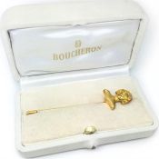 Boucheron cased stick pin