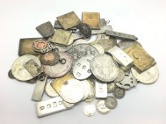 Large quantity of silver coins and ingots