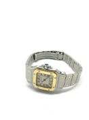 Ladies' Cartier Santos bi-colour wristwatch