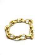 18ct gold bracelet 35.7g