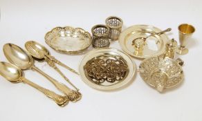 A good collection of silver ware