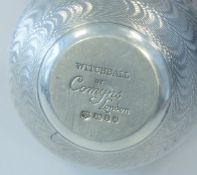 Hallmarked Silver Witchball Table Lighter by Comyns of London