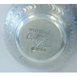 Hallmarked Silver Witchball Table Lighter by Comyns of London