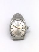 Rolex Oysterdate Precision Boys size Ref 6466. Automatic watch The case is stainless steel and