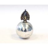 Militaria - Silver Grenadiers table lighter