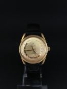 Gentleman's Titoni Airmaster automatic, gilt dial with date aperture and hour markers, stainless and