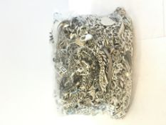 A large quantity of mostly silver chains and bracelets, approximately 5054g gross