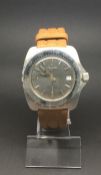 Gentleman's Large Longines Conquest Diving Automatic Wrist Watch. The watch is in a solid