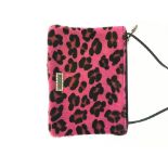 Pink leopard print Pulicati bag