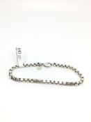 Tiffany & Co box link bracelet