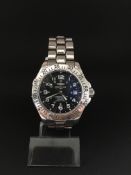 Gentleman's Breitling Super Ocean wrist watch Ref A17360. The case is stainless steel with a