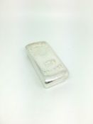 Umicore silver bullion bar, 250 grams 999.9 fine silver