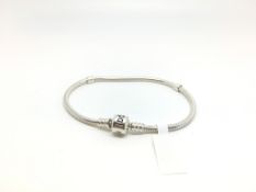 Pandora silver charm bracelet