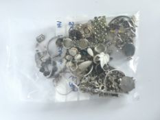 A large quantity of mainly silver gem set jewellery, approximately 782g gross