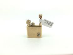 9ct Viceroy Gold Lighter. Fully Hallmarked 17.2g