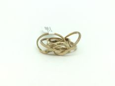 9ct Gold Puzzle Ring 8.05g