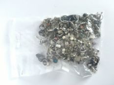 A large quantity of mainly silver gem set jewellery, approximately 1158g gross