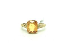 9ct Gemstone set ring