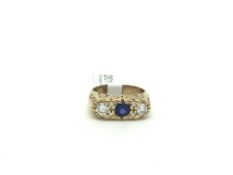 9ct Gemstone Set Ring 4.68g