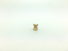 14ct Gold Pandora Angel Charm. 3.81g