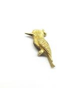 A Kookaburra gold pendant. Hallmarked for 14ct gold. 5.1g
