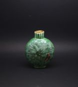 snuff bottle in the form of a lotus, circa 19th century