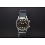 Â Rare Gentlemen's stainless steel Universal geneve polerouter sub divers wrist watch circa 1960s.Â