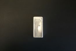 A Johnson Matthey Fine Silver 999.9 Bar