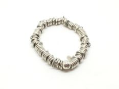 a "Links of London bracelet, marked and tested as silver, approx gross weight 52gr