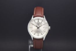 Gentlemans Tag Heuer Carrera Automatic with date and sapphire case back leather strap