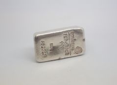 A Silver Marked as Fine 999.9 Bar 500gr