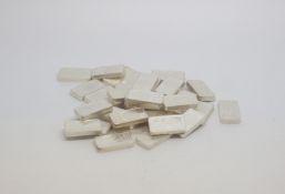 A large selection of 5 Gram bars, Fine silver 999.9. Weight total 180.0gr